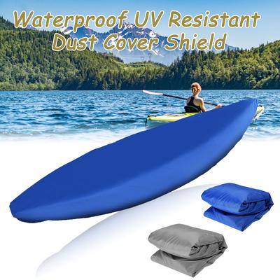 Professional Universal Kayak Cover Canoe Boat Waterproof UV Resistant Dust Storage Cover Shield