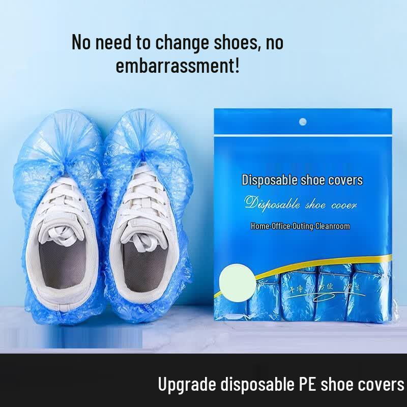 Xuantu Disposable PE Shoe Covers