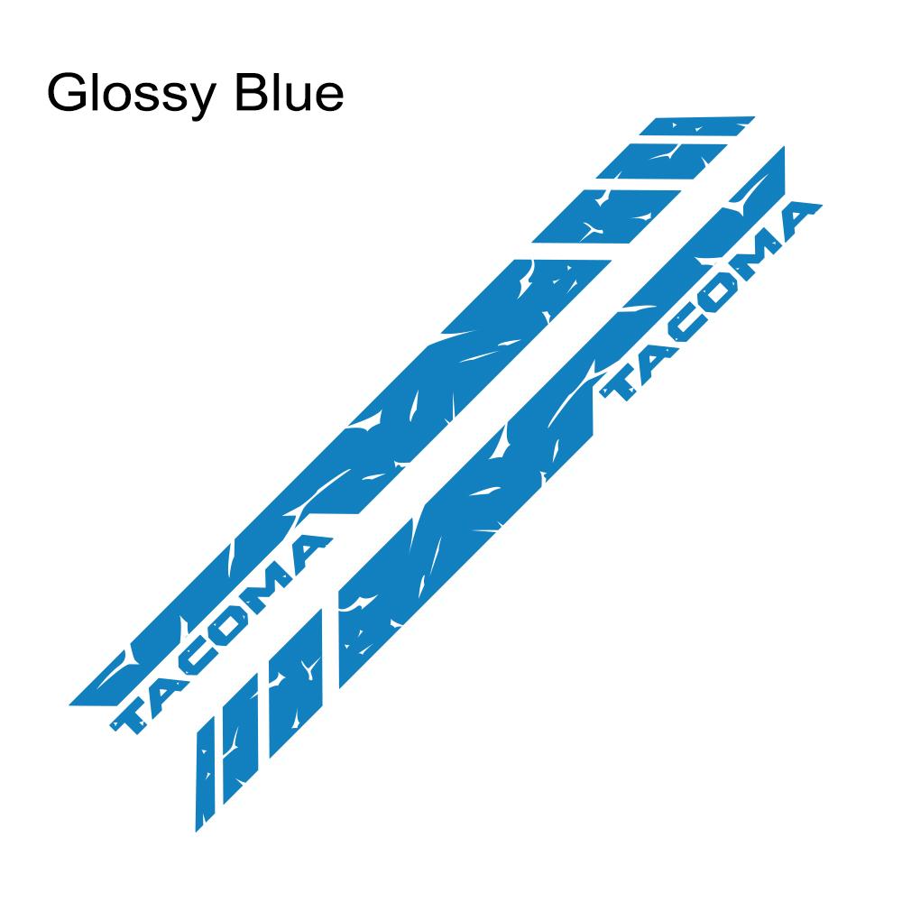 Nálepky s pruhmi na bočnej sukni na dverách auta pre Toyota Tacoma Pickup Grafický vinylový dekor Obtisky Custom Cover Auto Exteriér