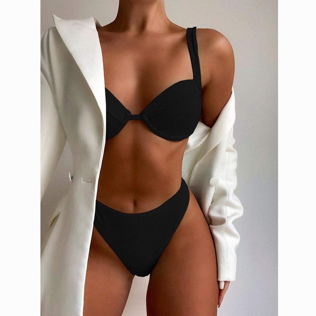 Hohe Taille Bikini Push-Up Badeanzug Weibliche Bikini Set Sexy Frauen Bademode Biquini Badeanzug Badeanzüge Bademode