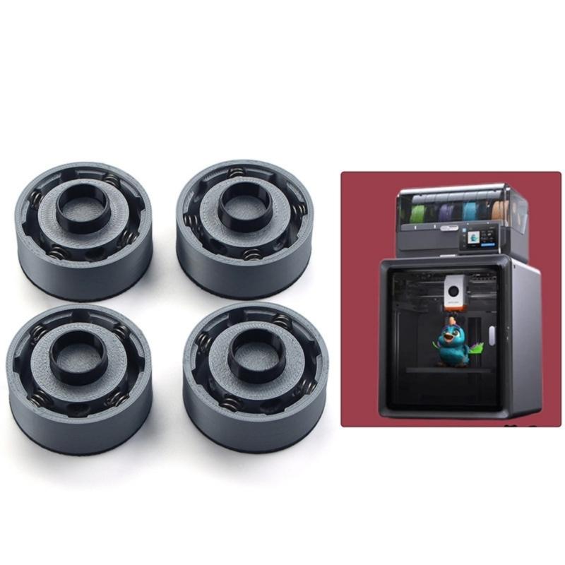 Vibration Dampening Rubber Pads For S1C Printer Stability Improved Anti Slip Performances 20% Spring Adjustment