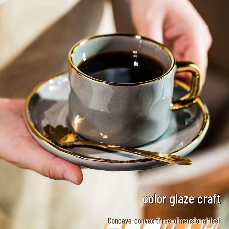 Songyunqing Luxus Europäisches Keramik Kaffeetassenset