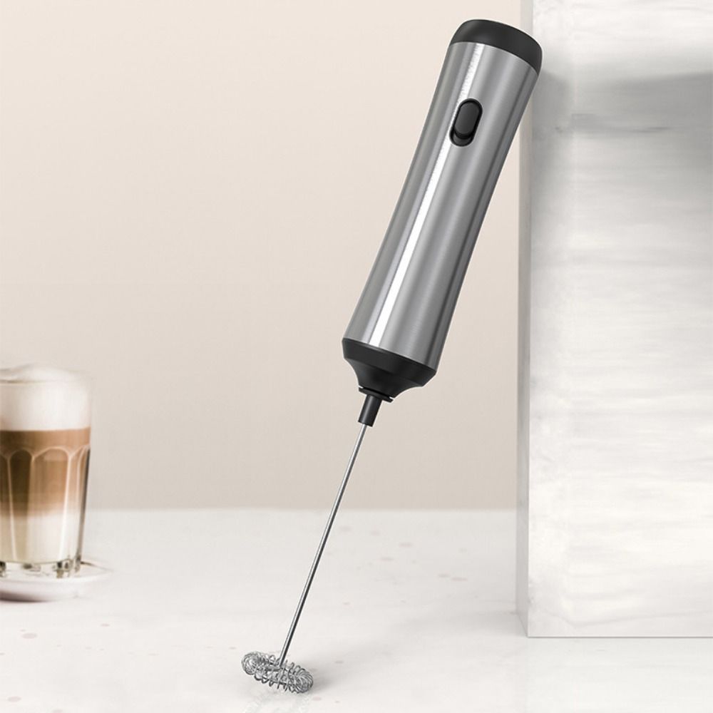 USB Charging Egg Beater Handheld Frother Machine Lightweight Electric Milk Frother Office