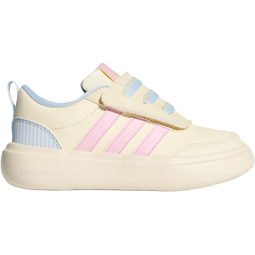 Adidas Park St Ac Comfortable Slip Resistant Durable Rebound Warm Low Top Casual Shoes Kids sneaker Beige KI4109
