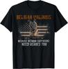 Belgian Malinois American Flag Funny T-Shirt Dog Gift Unisex T-Shirt