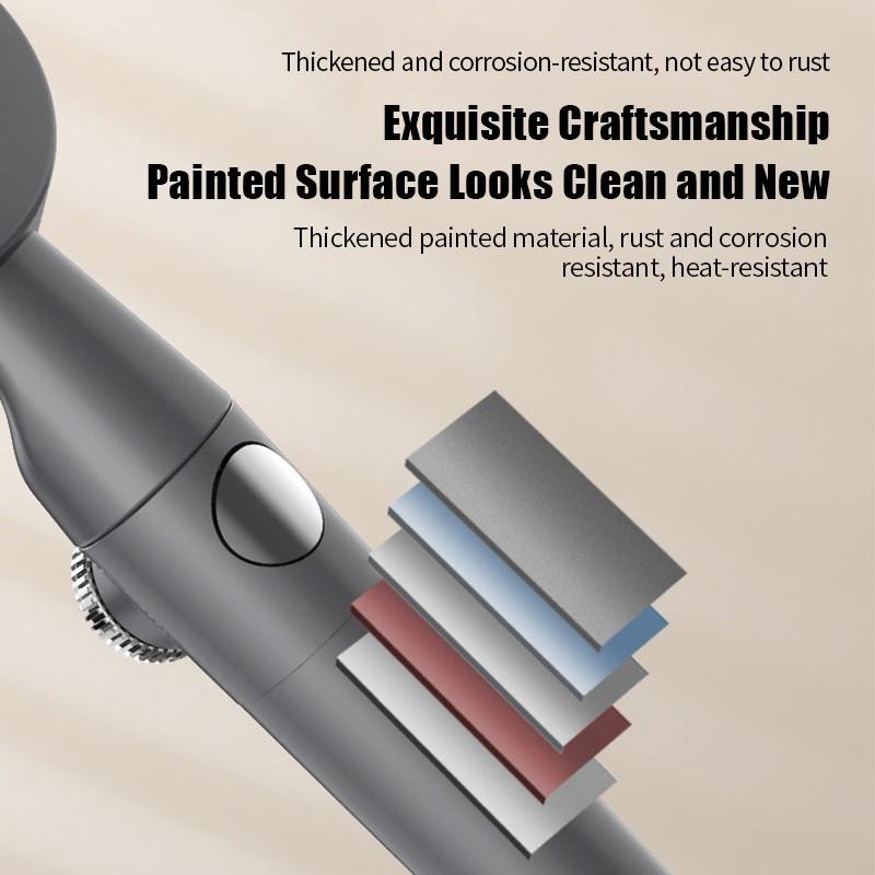 Universal Pressurized Water Saving Shower Spreader Handheld Shower Water Head With Filter Cotton Core 3 Mode Bathroom Accessories