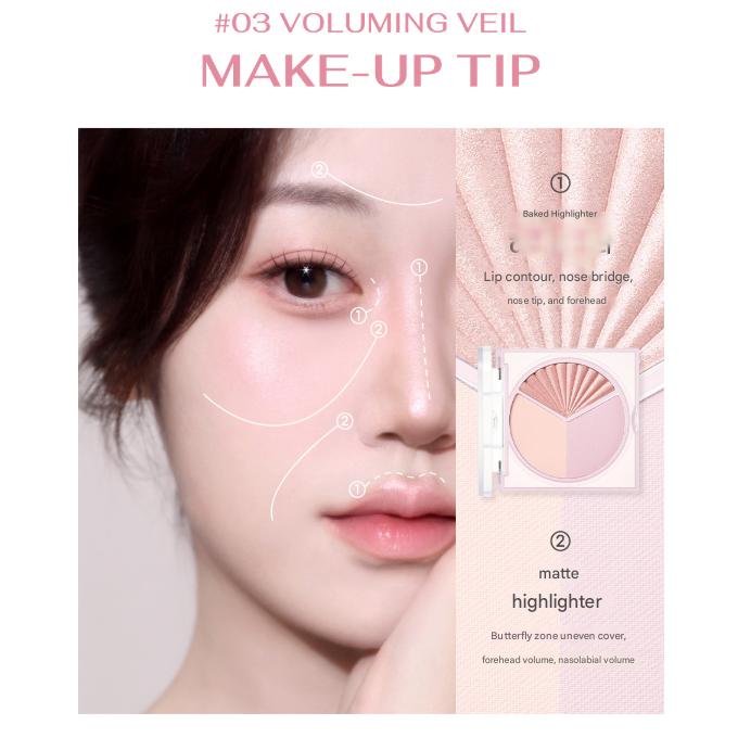 CLUB CLIO PERIPERA V Highlighter  2,2 g + 6 g (3 Optionen)