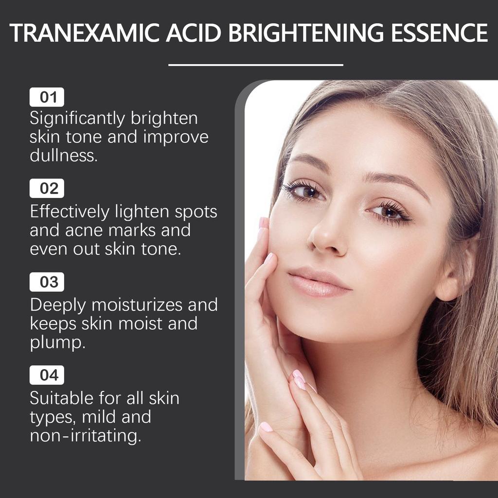 Centella Asiatica Brightening, Facial Whitening And Moisturizing Care, Rejuvenates Skin, Reduces Redness, Swelling And Skin Irritation, 30ML