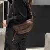 Men's and women's chest bags, trendy vegetable-tanned sheepskin waist bags, soft leather small bags, multi-functional single-shoulder crossbody