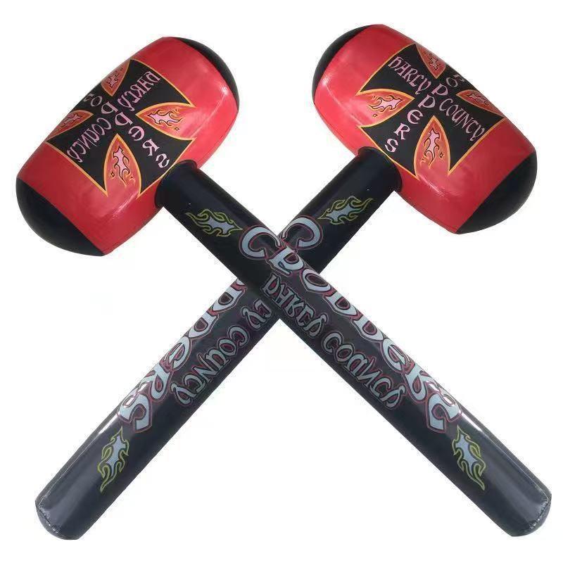 Inflatable 1000 Ton Hammer Mallet Toy - Large Stress Relief Tool