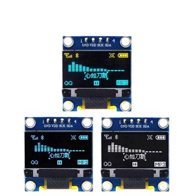 1,3 pollici Arduino OLED display 128x64 sh1106 i2c IIC Twi bianco Raspberry Pi