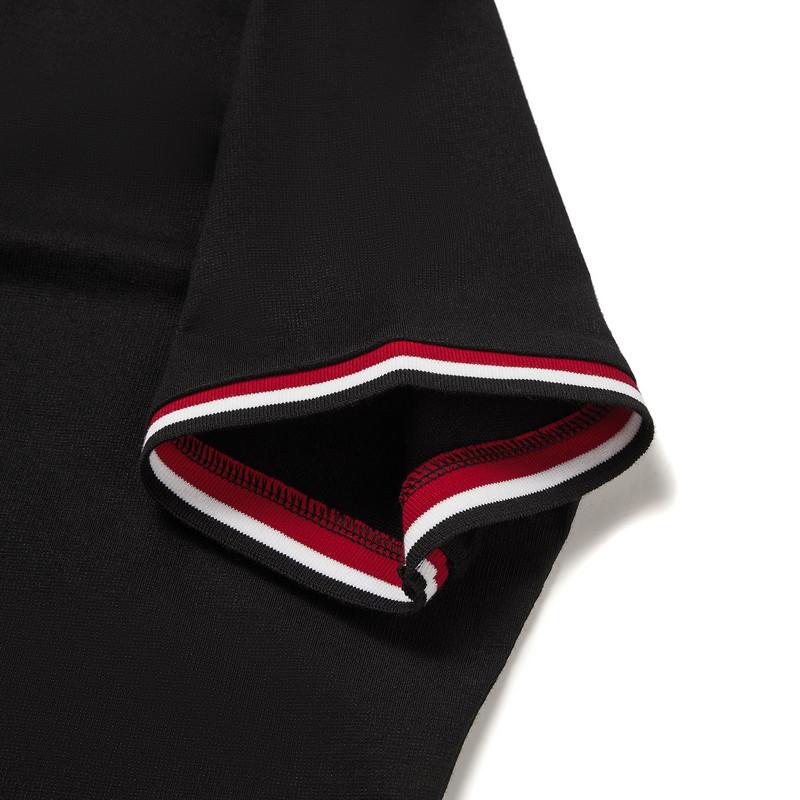 Li-Ning Comfortable Breathable Polo Shirt Women Tops Black APLW476-2