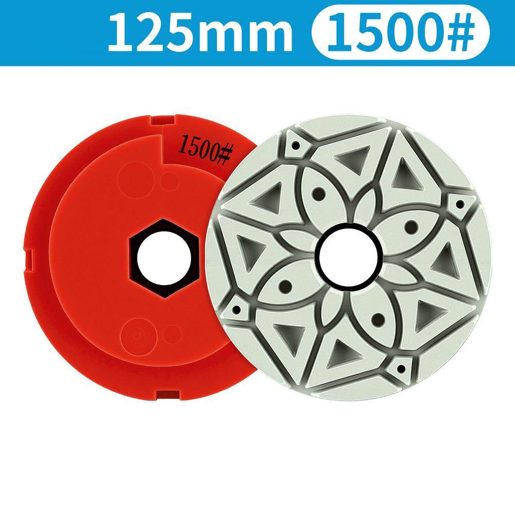 Marble Polishing Resin Grinding Wheel For Countertop Polishing High Gloss Finish Reinforced Construction 10mm Thick Abrasive