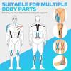 Roll Athletic Tape, 3 Colors, 2 Inches X 16.4 Feet, Uncut Athletic Tape with Scissors, Elastic Athletic Tape, Waterproof Knee Tape for Ankle Wri