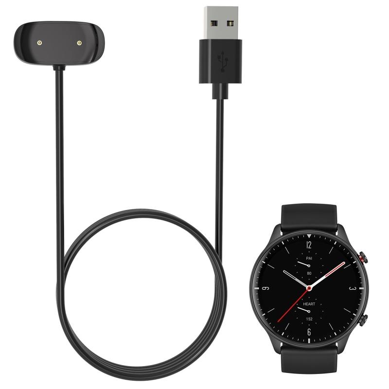 Smartwatch Charger Cable Power Adapter Charge Cord Magnetic Fast Charging Line Dock Station for Amazfitbip3