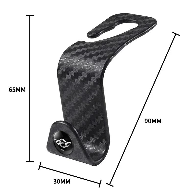 1/2/4Pcs Car Fastener Hangers Car Storage Interior Accessories For MINI One Cooper JCW Countryman Clubman Cabrio Paceman Coupe Gqtsu22