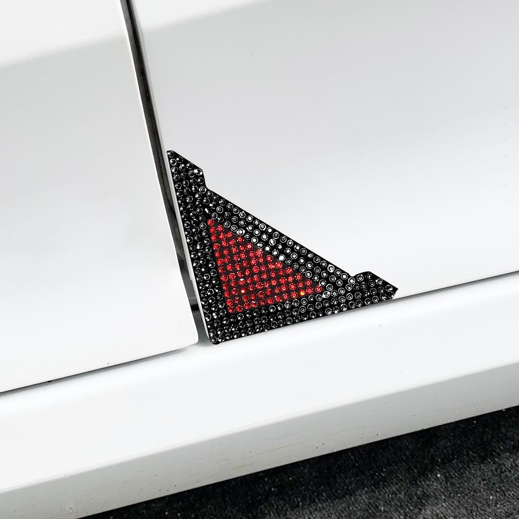 Diamond-Studded Anti-Scratch Car Door Corner Protection Film