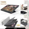 Foldable Handmade Non-Slip Felt Board Puzzle Stand with Storage, 1000-piece Capacity