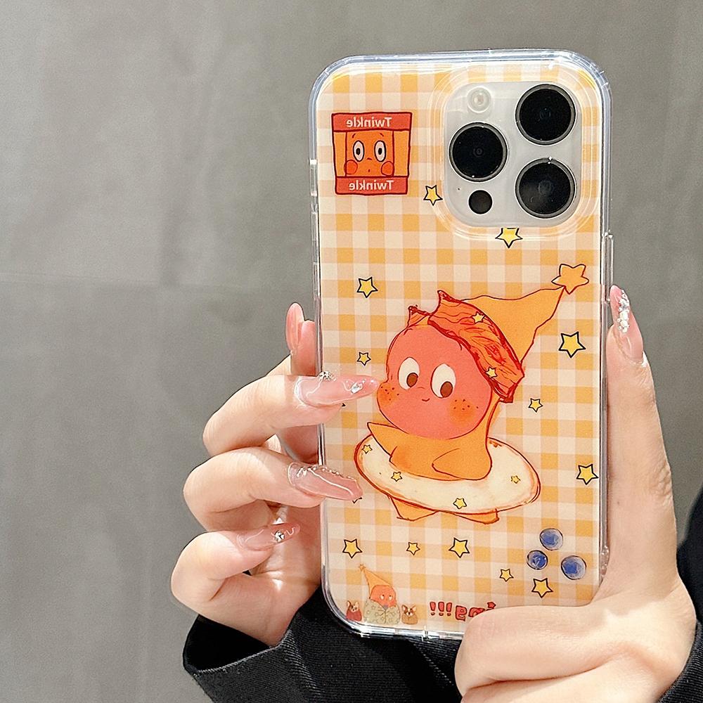 IMD Phone Case for iPhone 11 13 16 Pro Max Case iPhone 13 14 15 Pro Max 12 13 Pro Max 13 Pro 14 Pro Cartoon Cute Flower Animal Shock Wear-resistant