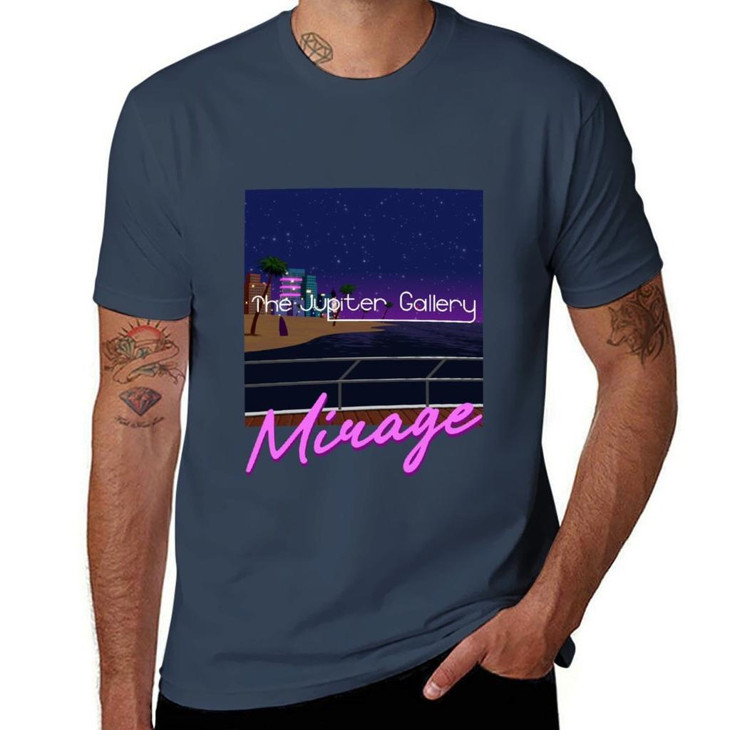 Mirage With Mirage Logo Tshirt Sporty Breathable Short Sleeve Tshirt