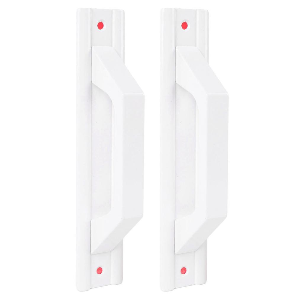 Skjutdörrhandtag Aluminiumlegering Punchfri Minimalistisk Modernt Dörrhandtag för Ladugårdsdörr Skåp