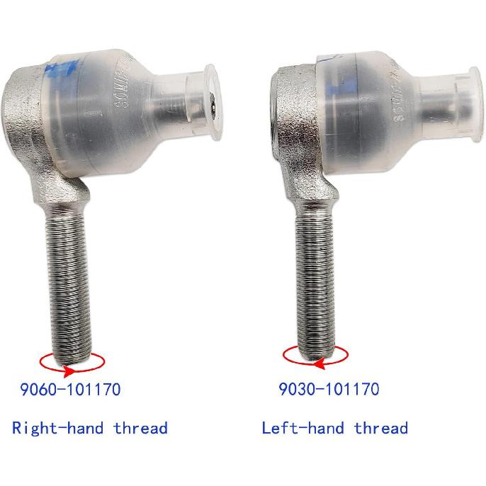 2pcs M10-M12 Tie Rod End Kits Fit Compatible with CF Moto Steering Knuckle cfmoto Tie Rod End Ball Joint Zforce 1000 800 500 X6 ATV