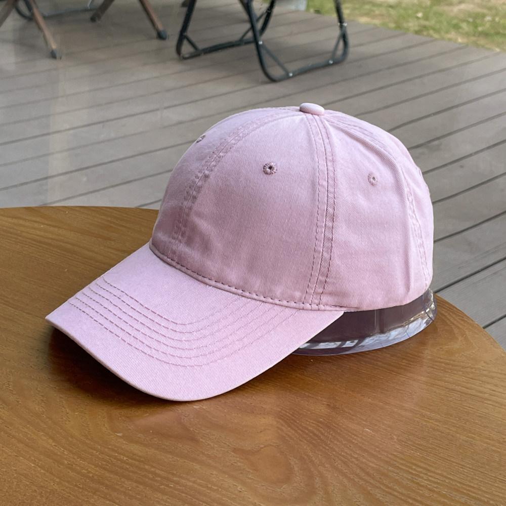 Hat Women's Simple Versatile Solid Color Baseball Cap Couple Casual Face Small Light Board Cap Men's Four Seasons