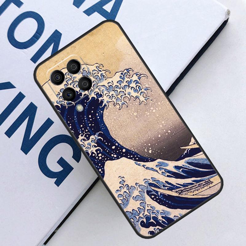 The Great Wave For Samsung Galaxy M35 M55 M14 M34 M54 M11 M21 M31 M13 M33 M53 M15 M12 M32 M52 M06 M16 Case