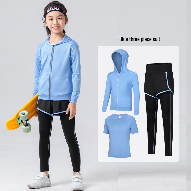 Unisex Quick-Dry Sports Set: Basketball, Football, Fitness, Running, Yoga - Men's/Women's/Children's Autumn & Winter Training Gear