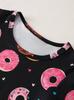 Kurzarm Bodycon Kleid für Mädchen Rundhalsausschnitt Eng anliegendes T-Shirt Mini Bleistift Lässig Bequem Sommerkleider Teenager 5-14 Jahre