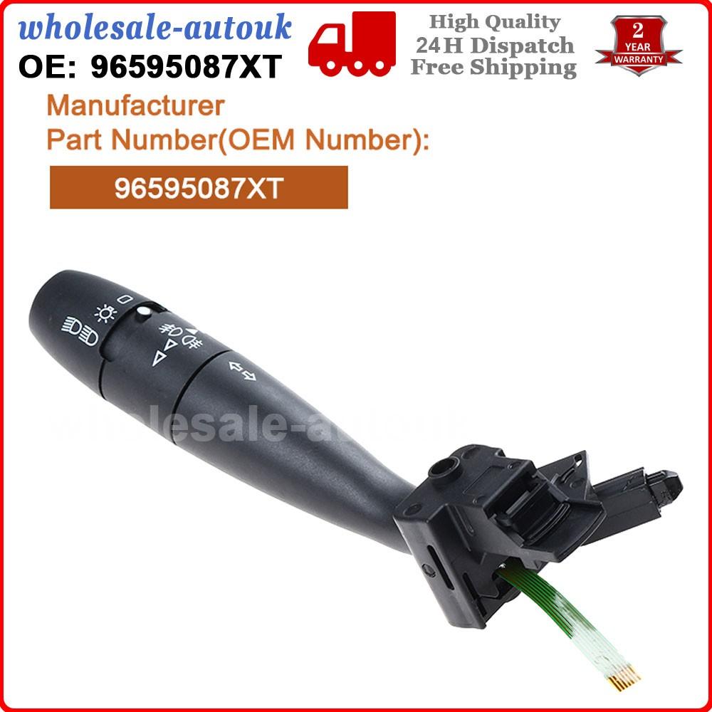 Turn Signal Indicator Stalk Switch Steering Column Auto Mode for Peugeot Citroen