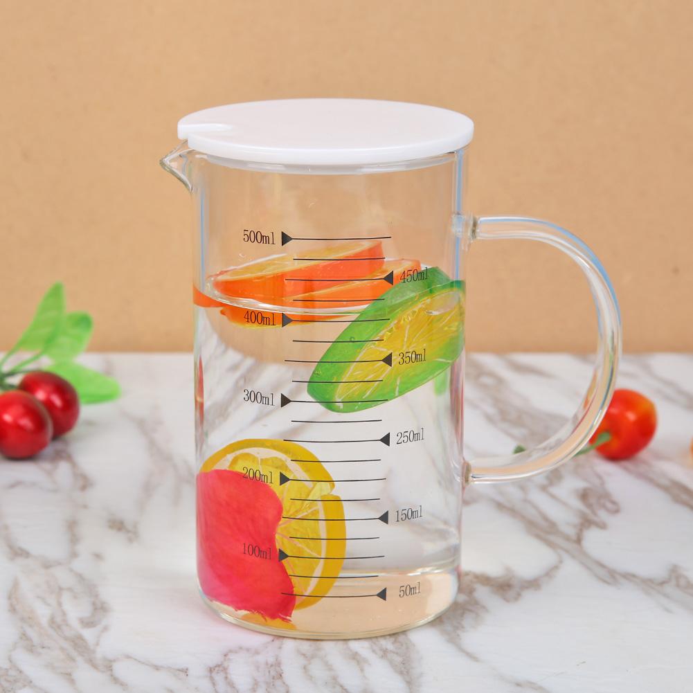 Coffee Tea Mug Filter Cup Cover Plastic Heat-Resistant Glass Cup Infuser Lids