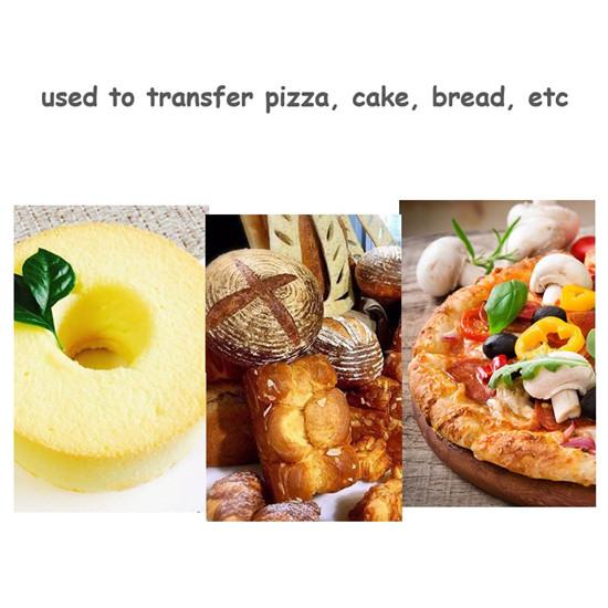 12-tommers avtakbart sammenleggbart håndtak Aluminiumlegering Pizzaspade Pizzapeel Trehåndtak Overføringspizzaspade Bakeverktøy