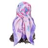 New Rose Silk Scarf 90cm Large Square Scarf Ladies Shawl Fashion Turban