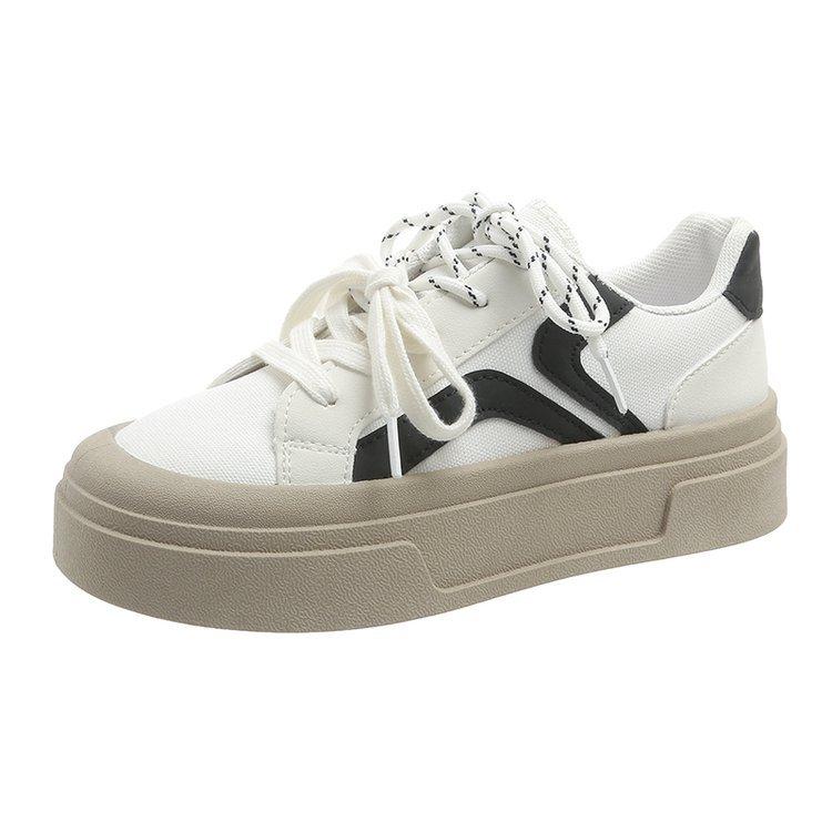 Nouvelles chaussures de skate décontractées basses automne 2024 tendance street shooting polyvalentes étudiantes sport chaussures blanches