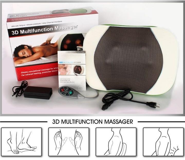 Poduszka Mata Masująca Masażer Do Masażu Shiatsu