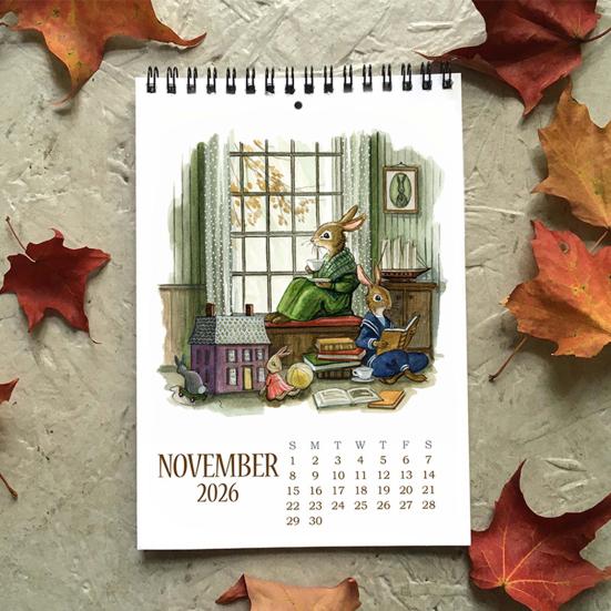 2026 Desk Calendar Animal Patterns Standing Flip Calendar Jan. 2026 - Dec. 2026 12 Monthly Calendar for Home Office