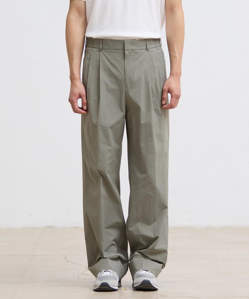 Stco [Summer Setup] Cotton Nylon Comfort Setup Set_Khaki (Oversized)_Sejvb72Set