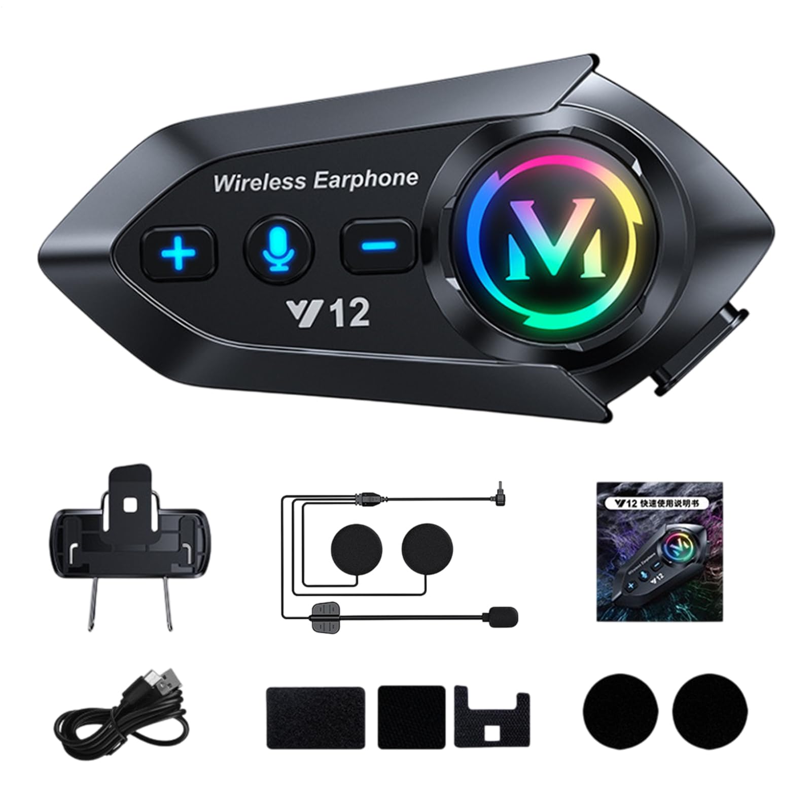 

Helmet, Earphones, Incom, Motorbikes, Speakers, Motorcycles, Bluetooth Earphones, Fully Waterproof, Ultra Long Durable , Please refer to the description