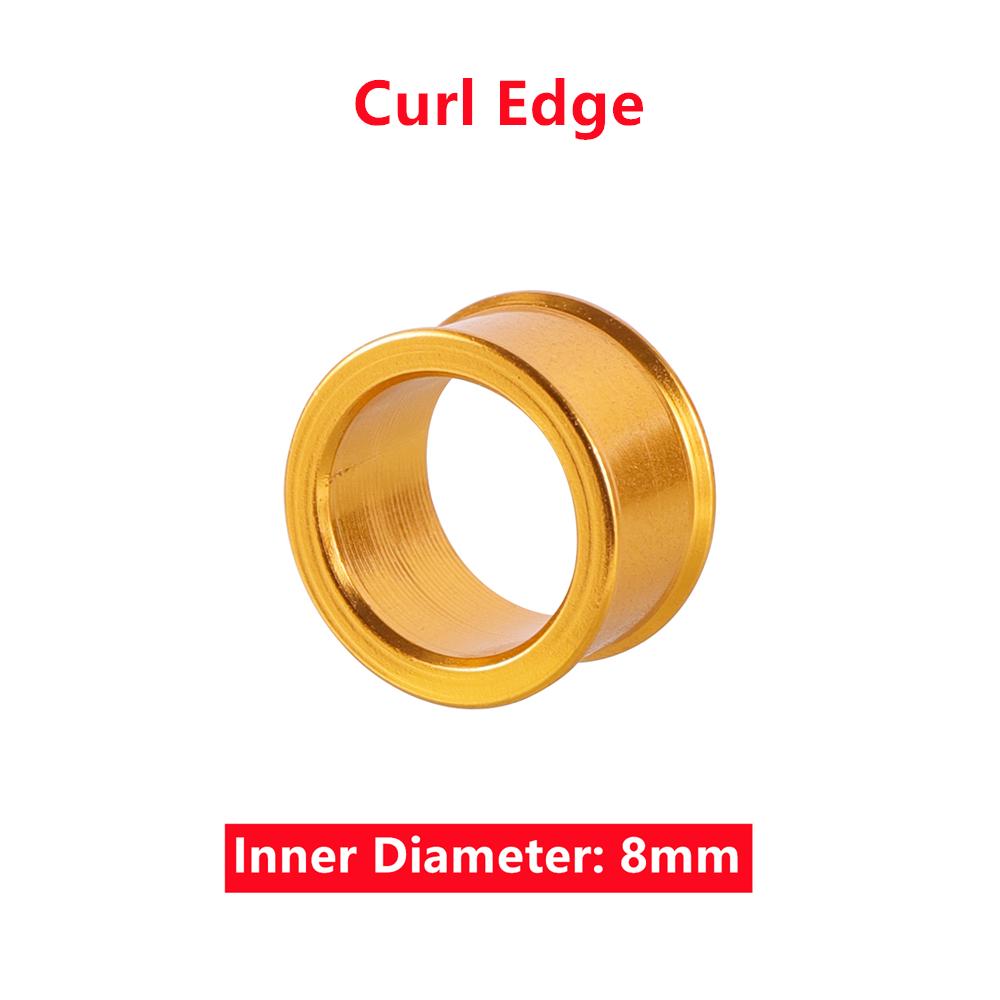Bird Aluminum Straight/Curl Edge Foot Ring ID8mm ID10mm High 6mm Pigeon Outdoor Flying Training Identification Leg Ring 120Pcs