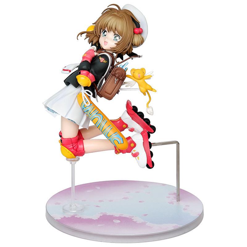Cardcaptor Sakura Pvc Anime Girl Figure With Assembly For Collectors Display Gift