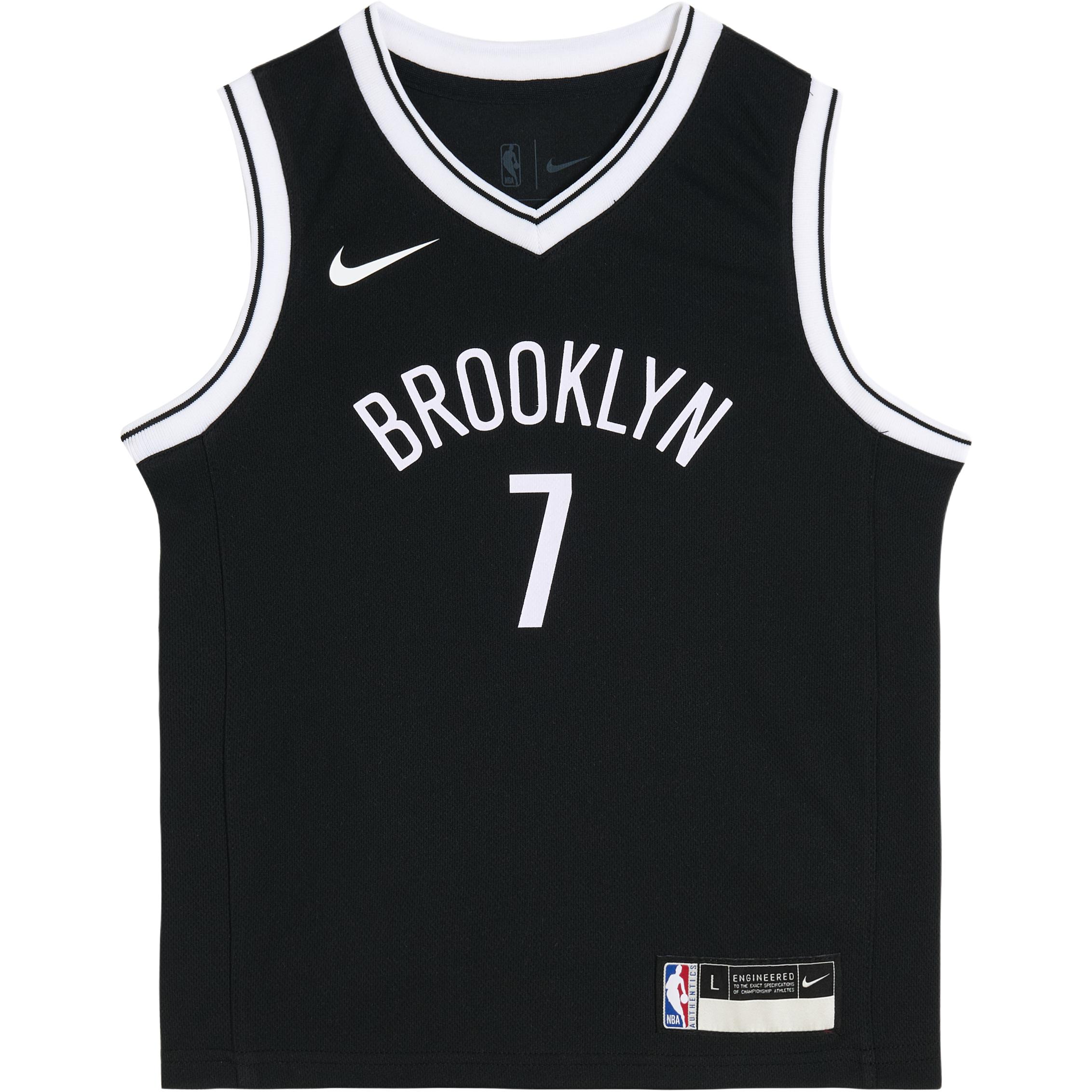 

Коллаборационный жилет Nike X NBA Brooklyn Nets Durant SS25 7 Logo Повседневный спортивный пуловер V-образный вырез Быстросохнущий Детские топы Черный 3Z2B3BZ6P-DURANT S
