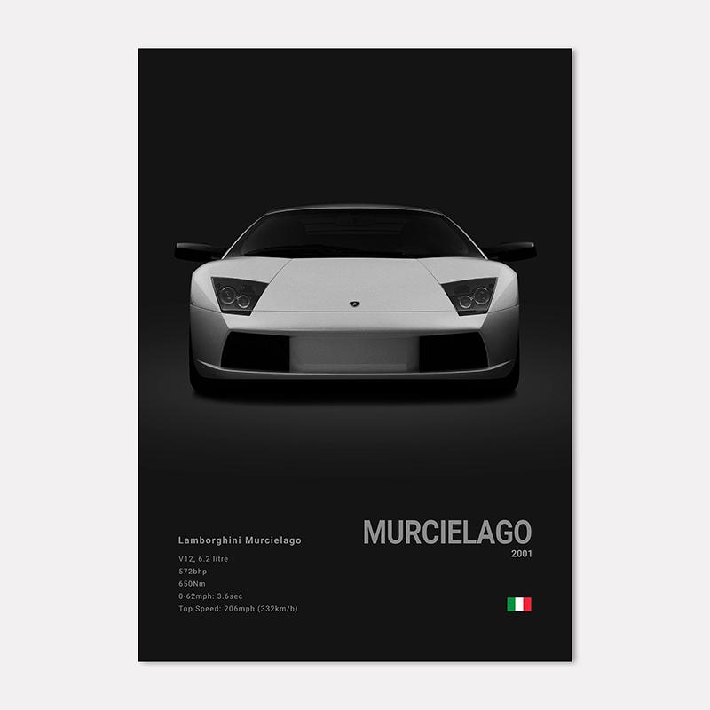 Famous Cars LP 640 Canvas Wall Art Print Poster Aventador URUS VENENO Decoration Mural Modern Home Decor Birthday Gift Unframed