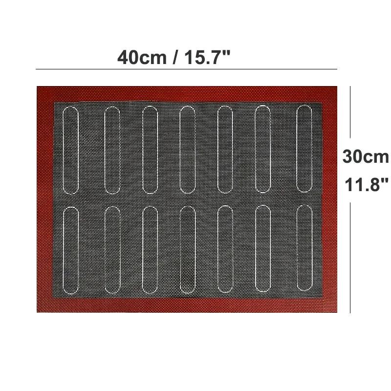 1 Pcs Perforated Silicone Baking Mat Non Stick Reusable Oven Liner for Bread Macaron Cookie Baking Kitchen Tool