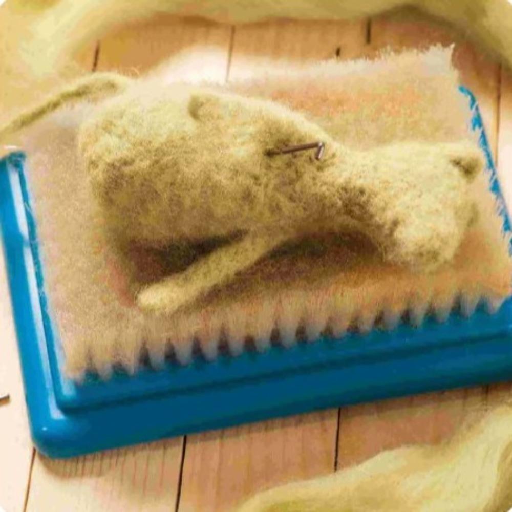 Special Felting Needle Mat Needle Felted Wool Rug Brush Wool Felt Background Brush  Stitching Punch