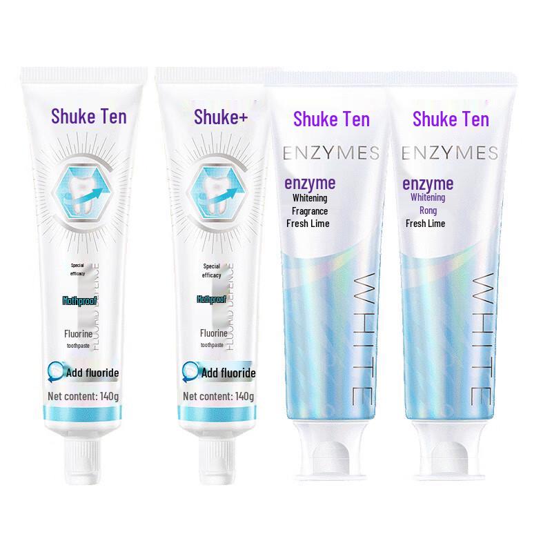 

Shuke Enzyme Whitening & Cavity Protection Toothpaste Set