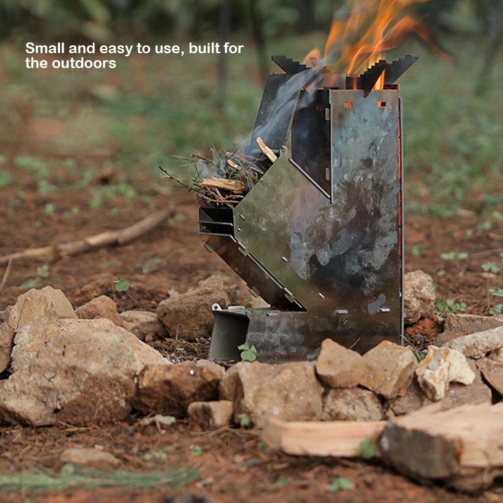 Stove Solid Furnace Split Detachable Portable Stoves Supply Accessory