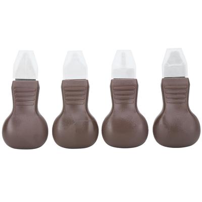 4 adet Metal Plastik Saat Açma Aleti Saat Kasa Sökücü Saat Tamir Aleti Seti Kahverengi