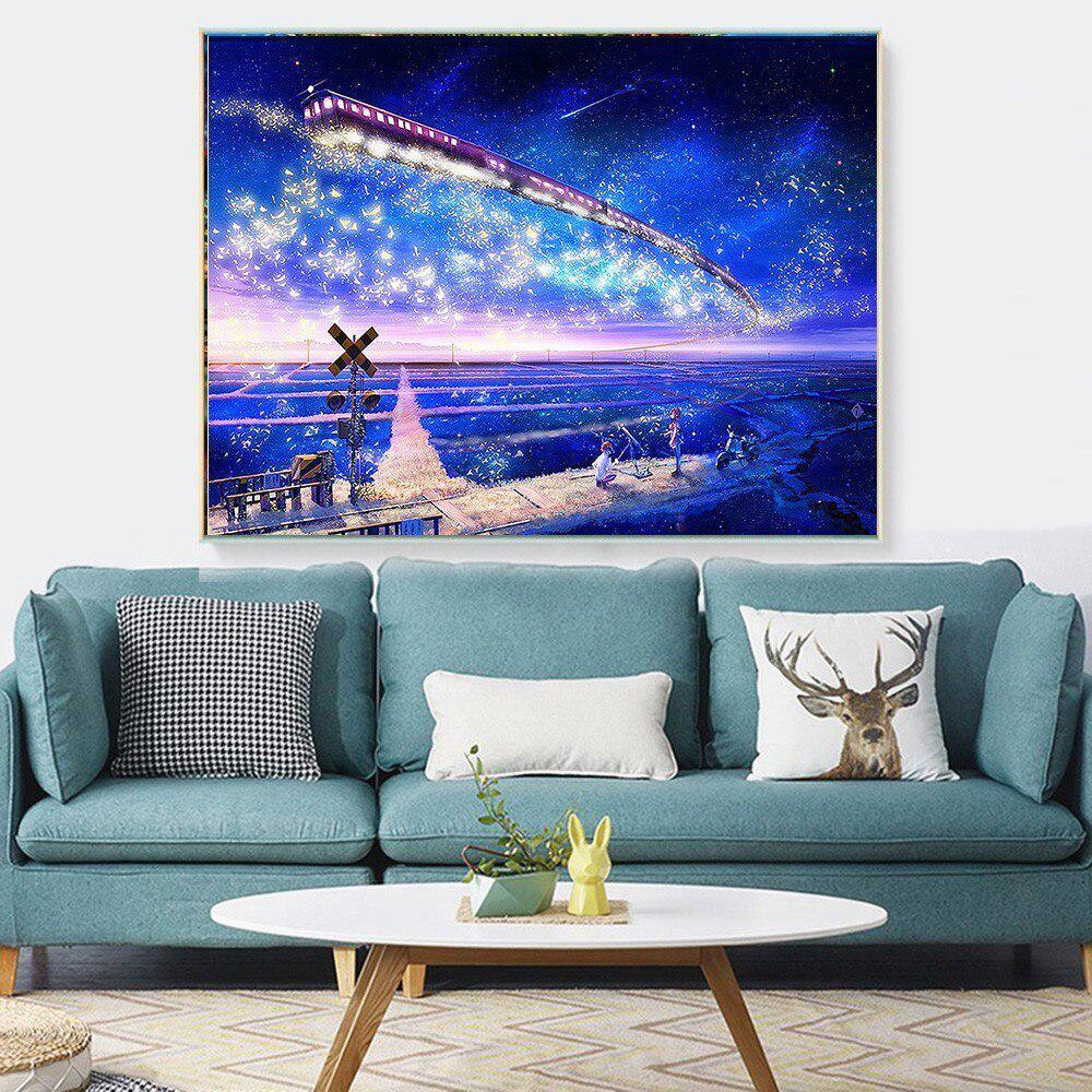 Diamond Painting Fantasy Home Decoration Diamond Full Layout Car Rhinestones Diamond Embroidery