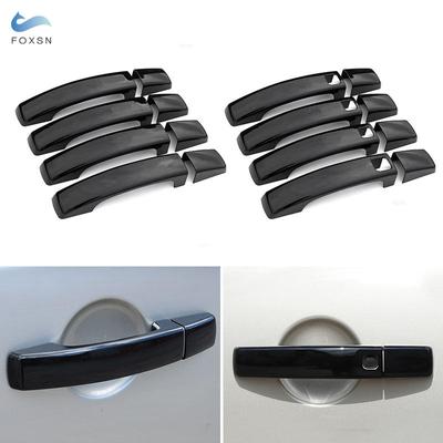 For Land Rover Range Rover Sport Discovery 4 LR4 Freelander 2 2010 2011 Exterior Door Handle Cover Glossy Black Trim